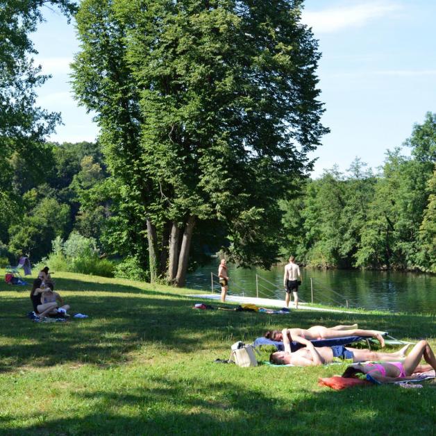 Swimming place of BIG BERRY