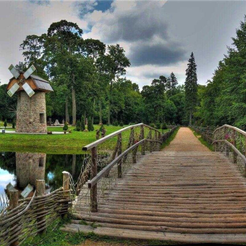 Bridge on a Lake
