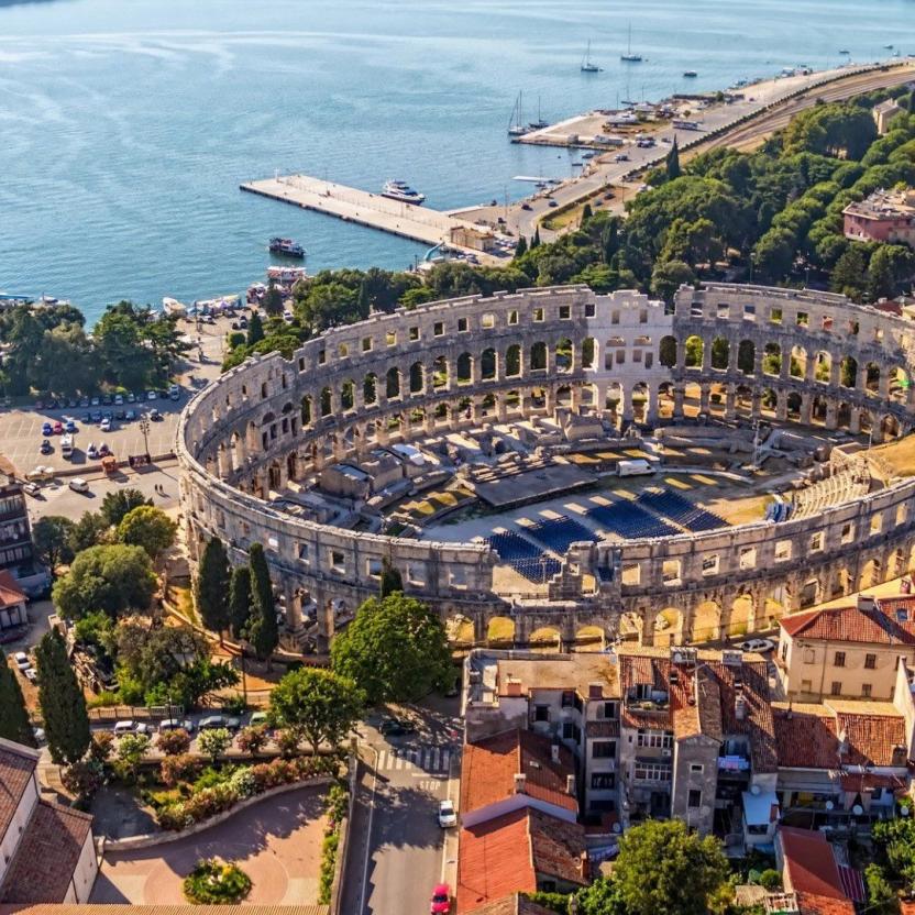 Pula Croatia Colloseum