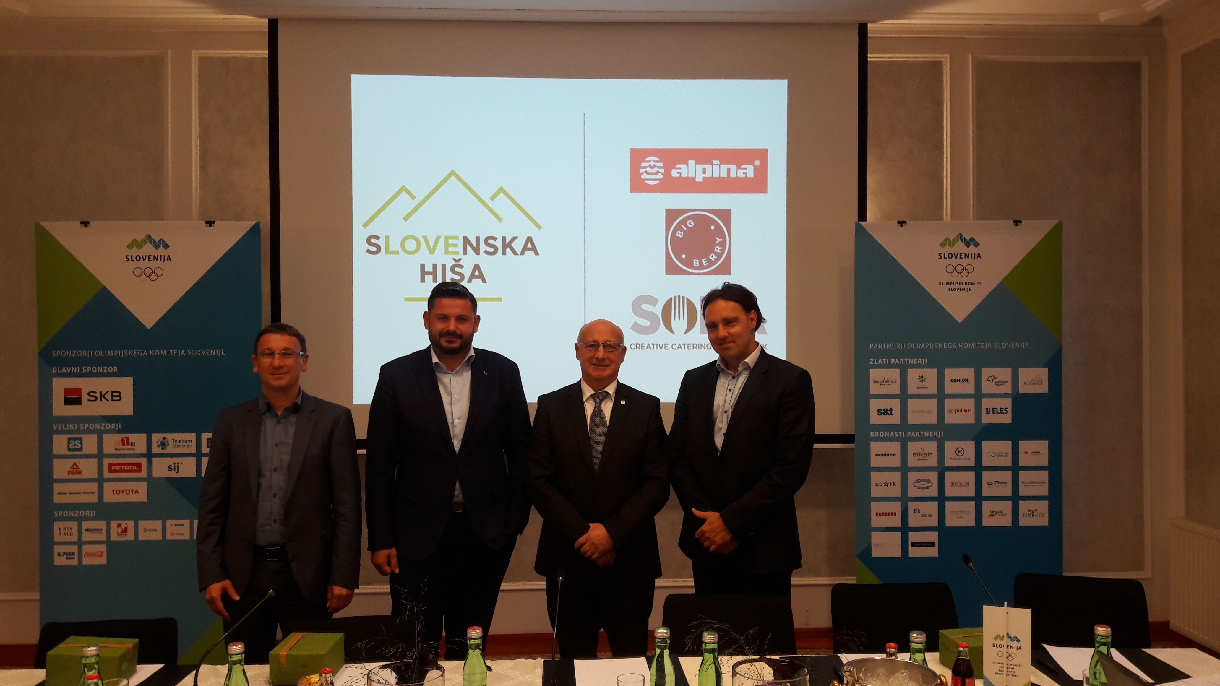 Olympics 2018 Preparation signing the partnership contract BIGBERRYOKS
