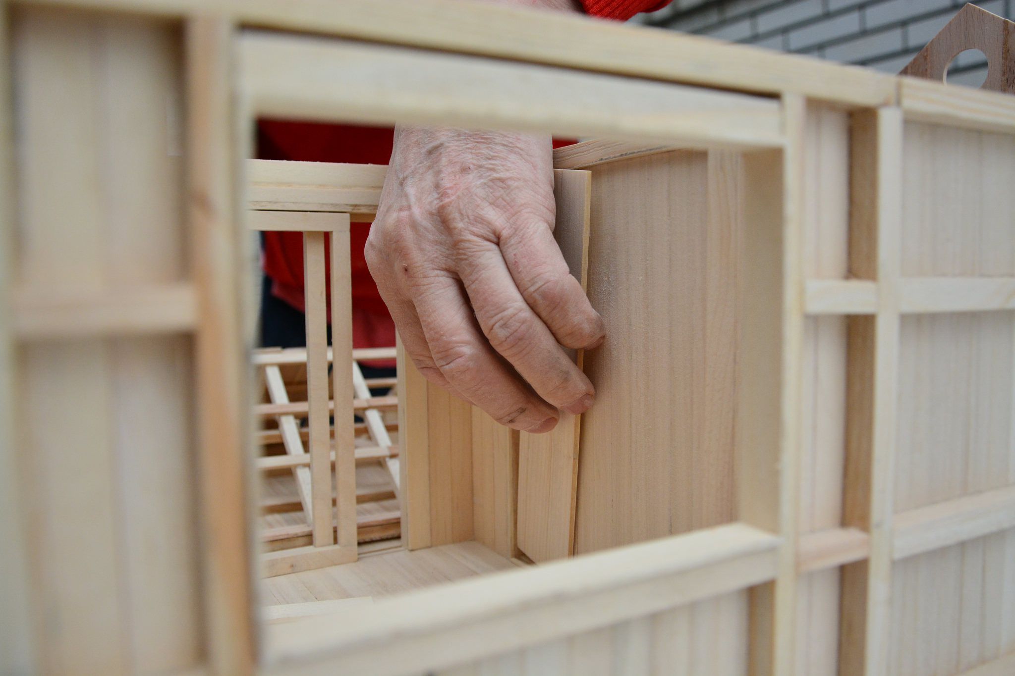Olympics 2018 Preparations the making of BIGBERRY House Replica 05