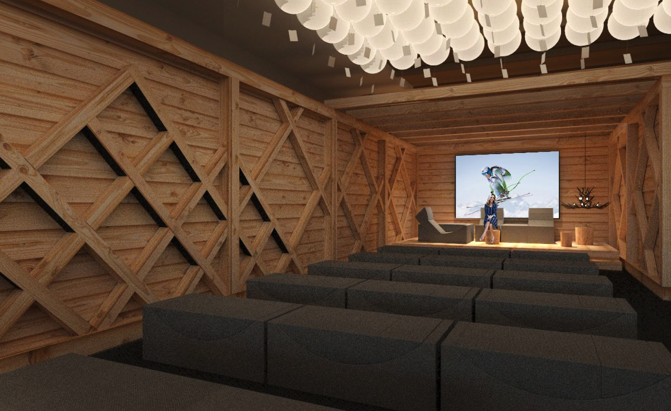 Slovenian house interior S.Korea GregorVrhovecArnoldVuga audience