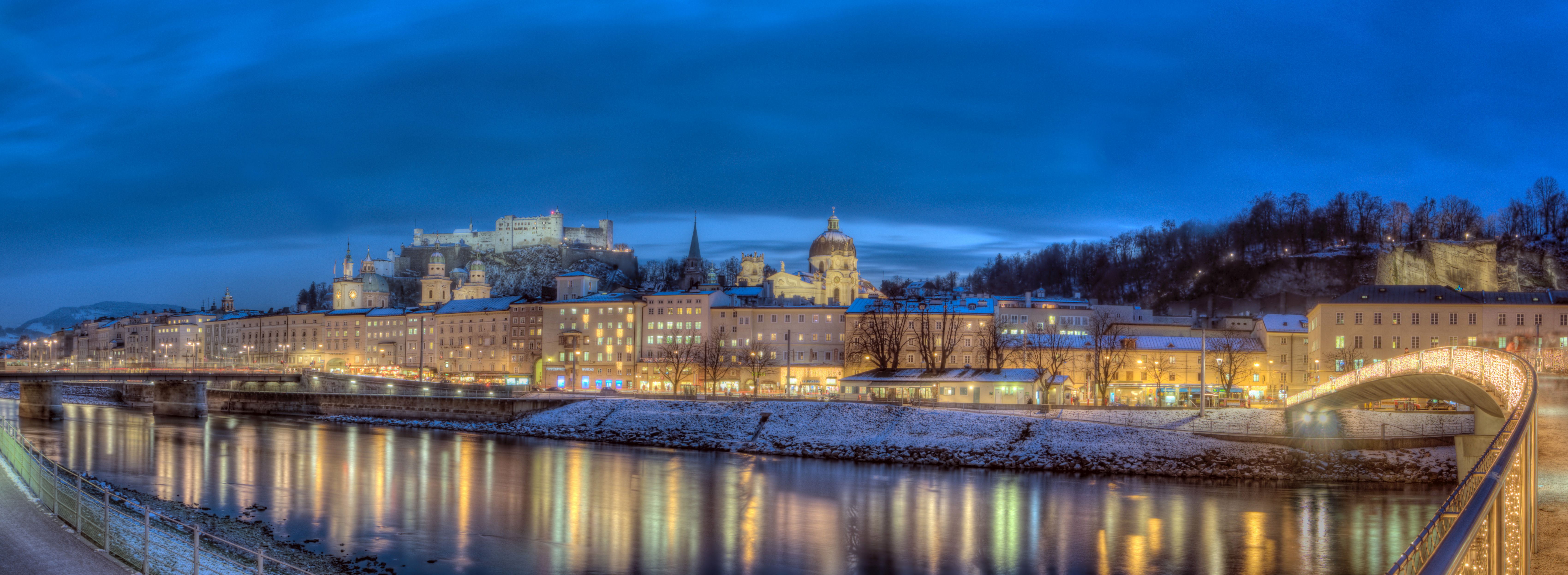 Weihnachtliches Salzburg