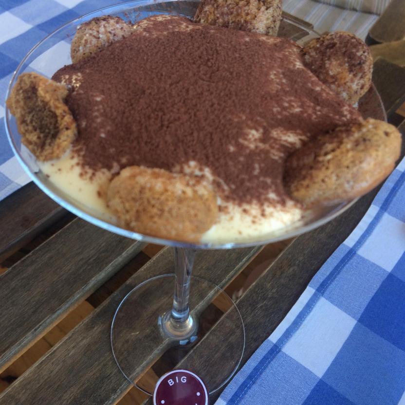 Mr. B loves tiramisu