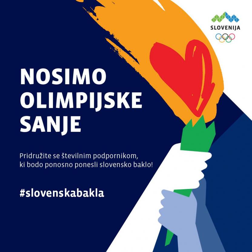 Slovenian Olympic Torch