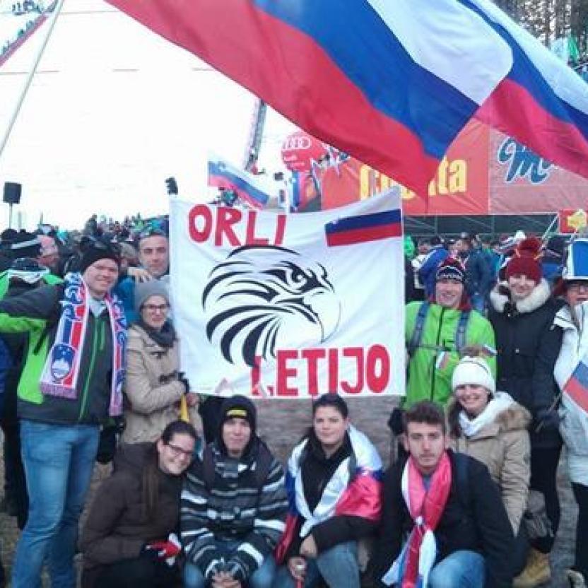 Slovenian supporters
