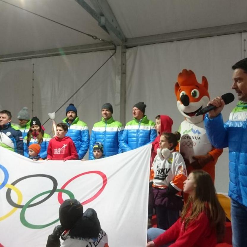 Slovenian torch in velenje