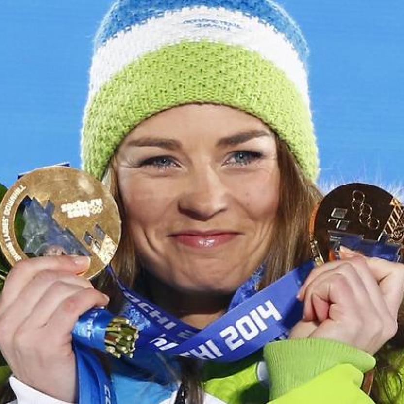 Tina Maze Olympic Hero