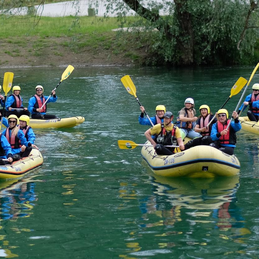 rafting