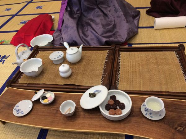 tea and cookies